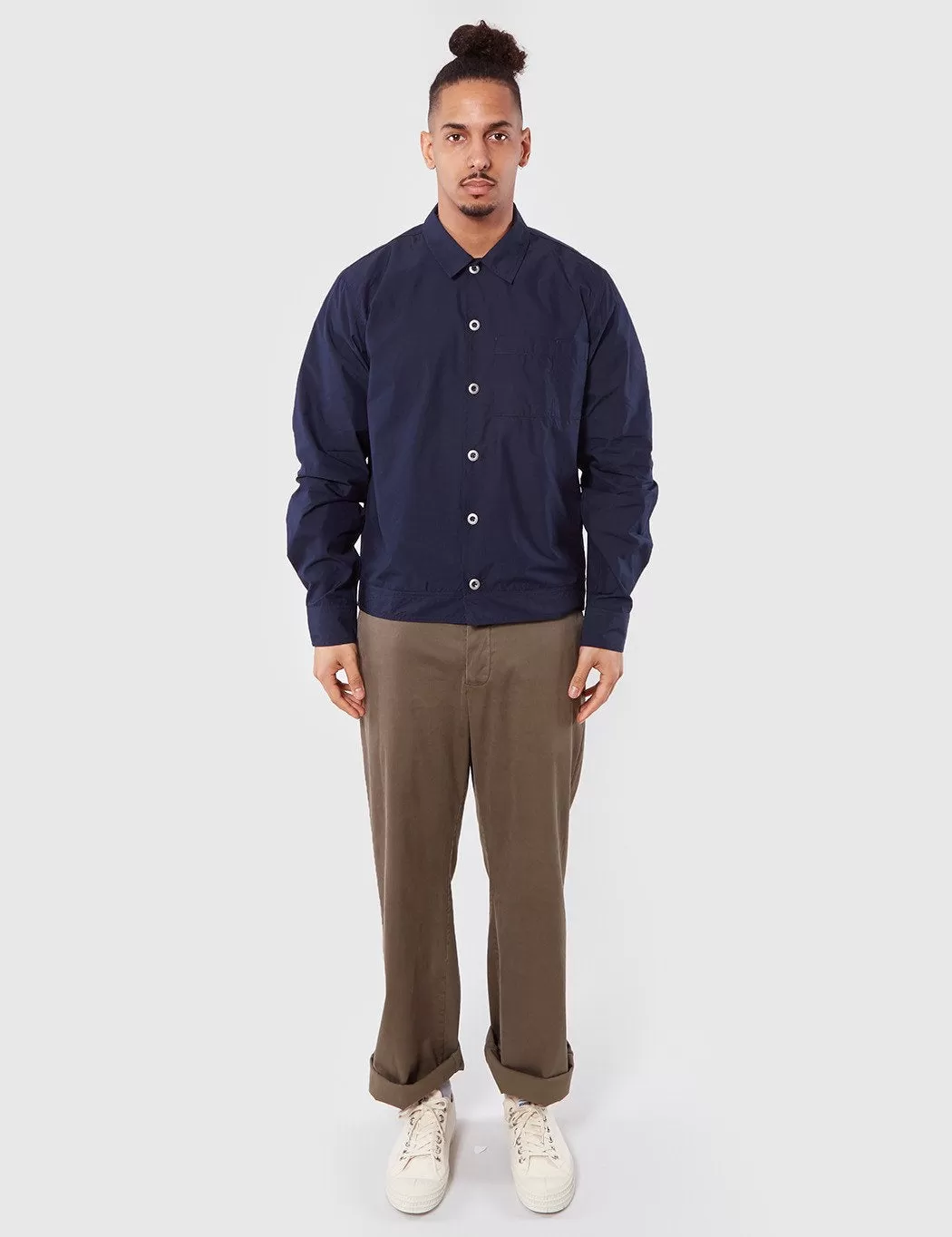 Universal Works Uniform Shirt - Navy Blue