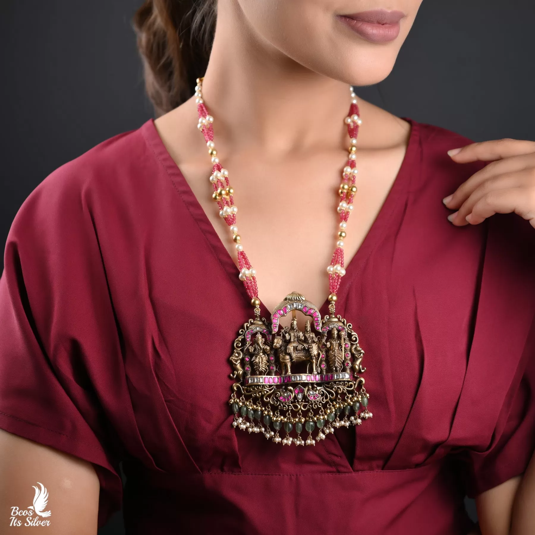 Victorian Beads Neckpiece - 4996