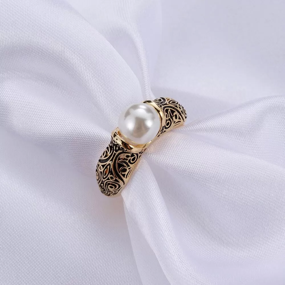 Vintage Simulated Pearl Rings