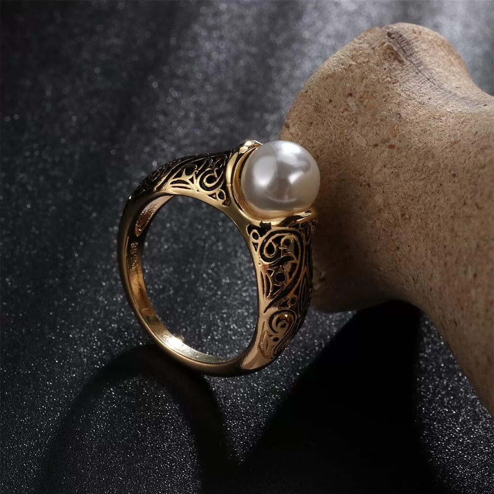 Vintage Simulated Pearl Rings