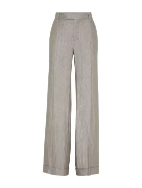 Wide leg trousers