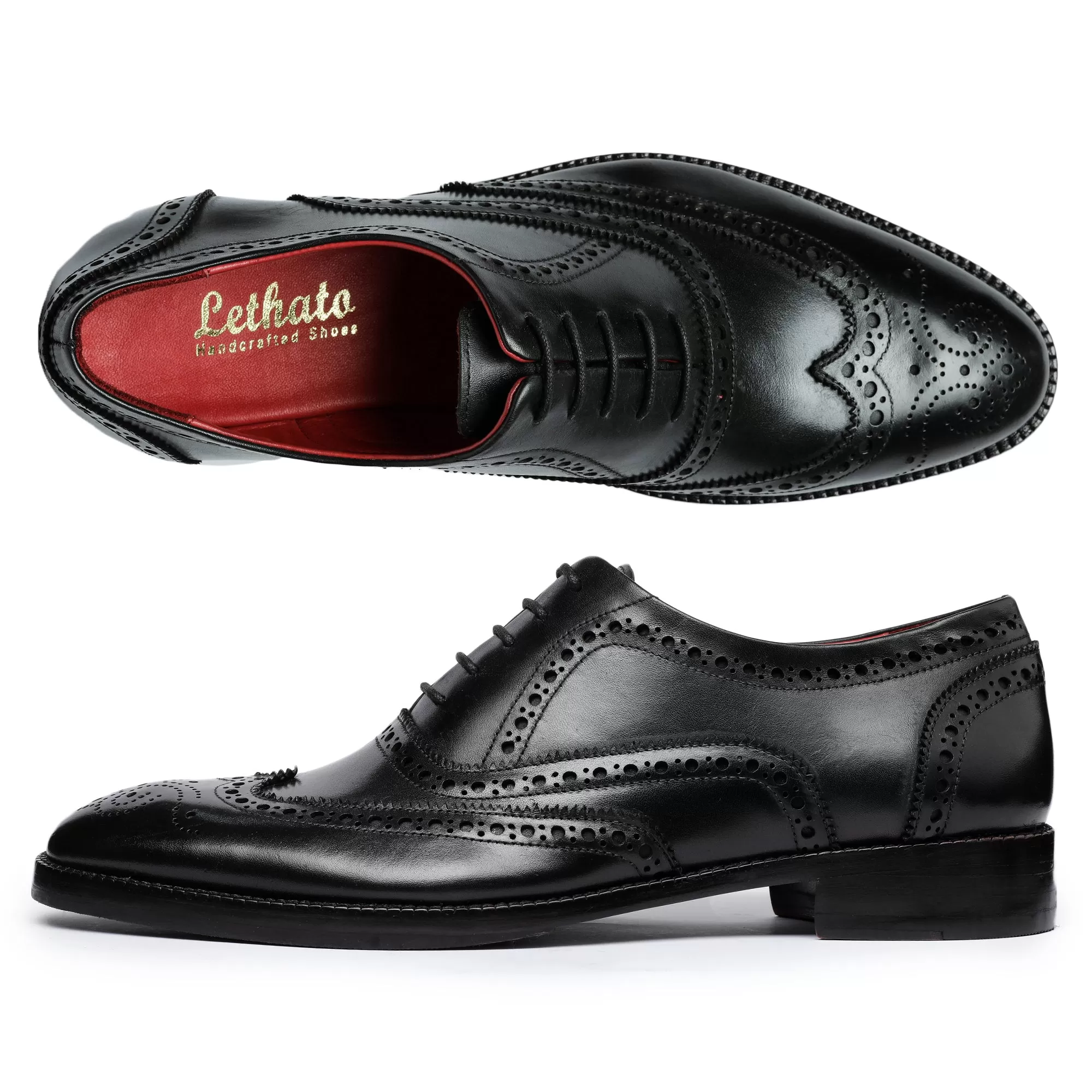 Wingtip Brogue Oxford - Black