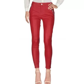 Women's Leather Jeans - Anna