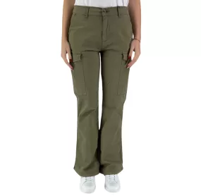 XT Studio Flare cargo trousers X124SVC008W40101-971 military green